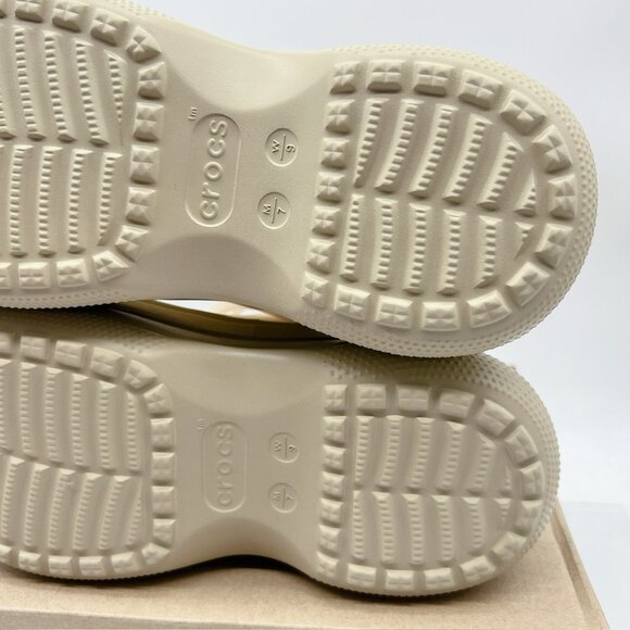 CROCS CLASSIC STACKED CLOG Platform CHALK WHITE Womens US 9 - NEW - Picture 11 of 12